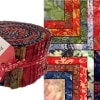 Woodland Summer Batiks Moda Jelly Roll-0