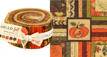 Hello Fall Moda Jelly Roll-0