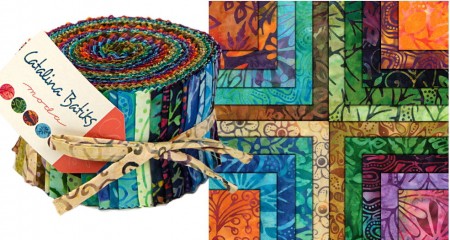 Catalina Batiks Moda Jelly Roll-0