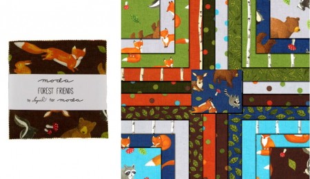 Forest Friends 5" Charm Pack-0