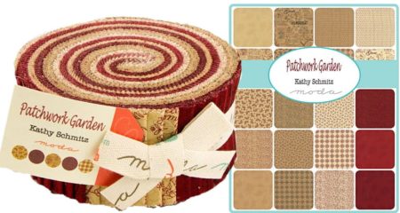 Patchwork Garden Moda Jelly Roll-0