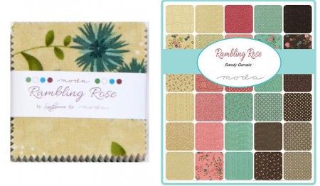 Rambling Rose 2.5" Charm Pack-0