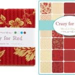 Crazy For Red 5" Charm Pack-0
