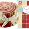 Crazy For Red Moda Jelly Roll-0