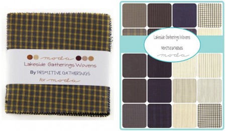 Lakeside Gatherings Wovens 5" Charm Pack-0