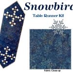 Snowbird Table Runner Quilt Kit-0