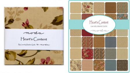 Hearts Content 5" Charm Pack-0