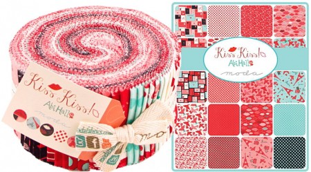 Kiss Kiss Moda Jelly Roll-0