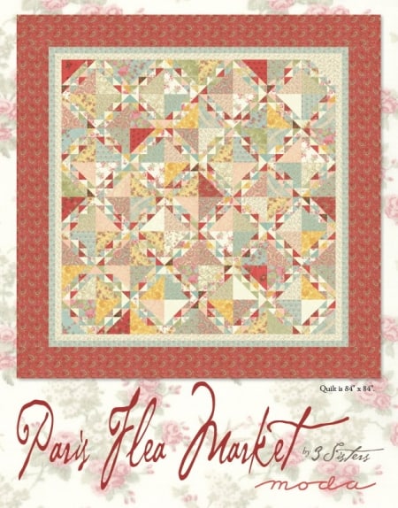 Paris Flea Market Quilt Pattern-0