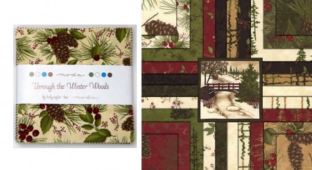 Through the Winter Woods 5" Charm Pack-0