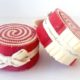 Red & White Moda Mini Honey Bun-0