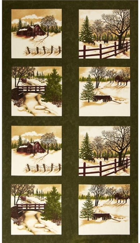 Through The Winter Woods Panel - Gr-0