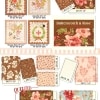 Butterscotch and Roses 2.5" Charm Pack -17421