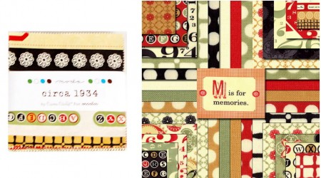 Circa 1934 2.5" Charm Pack -0