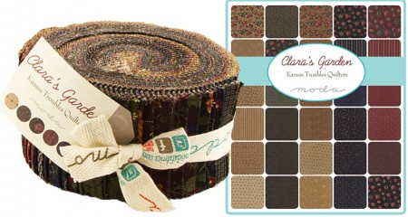 Clara's Garden Moda Jelly Roll-0
