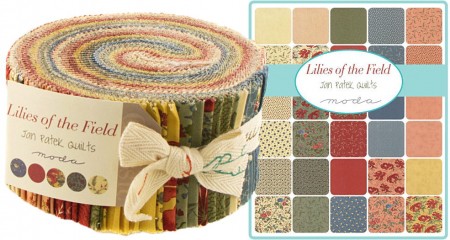 Lilies of the Field Moda Jelly Roll-0