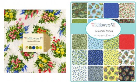 Wildflowers VII Moda Layer Cakes-0