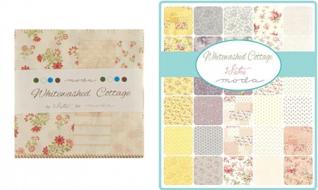 Whitewashed Cottage 5" Charm Pack-0