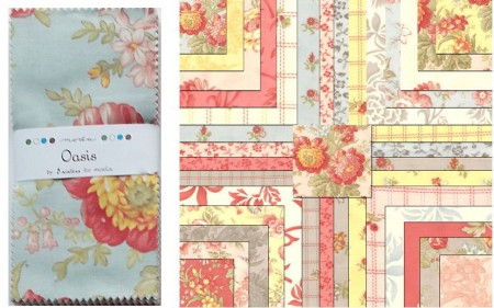 Oasis 2.5" x 5" Charm Pack -0