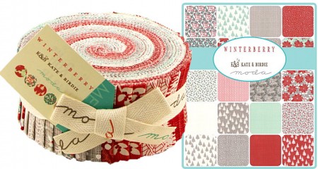 Winterberry Moda Jelly Roll-0