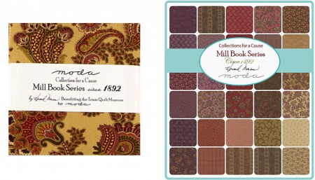 Collection Mill Book circa 1892 5" Charm Pack-0