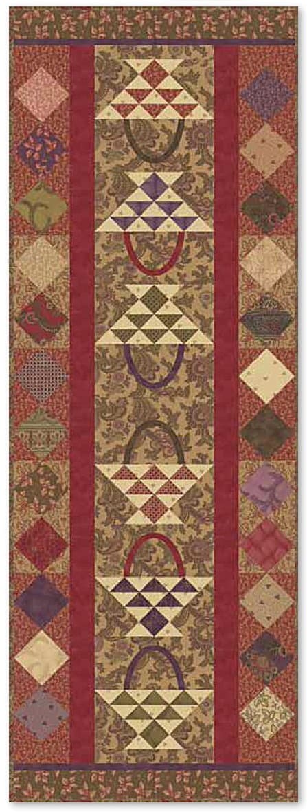 Collection Mill Book 1892 Table Runner Quilt Kit-0