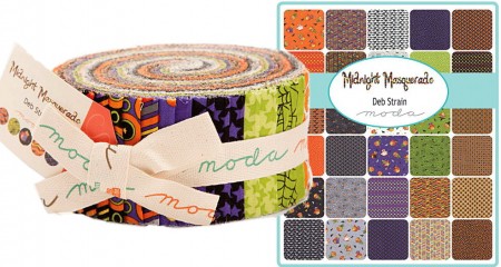 Midnight Masquerade Moda Jelly Roll-0