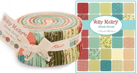 Very Merry Moda Jelly Roll-0