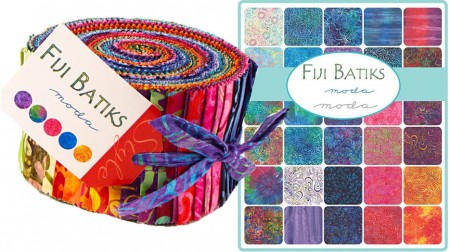 Fiji Batiks Moda Jelly Roll-0