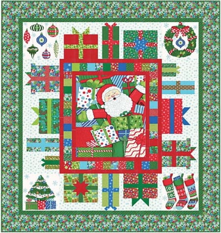 Ho Ho Ho Quilt Kit-0