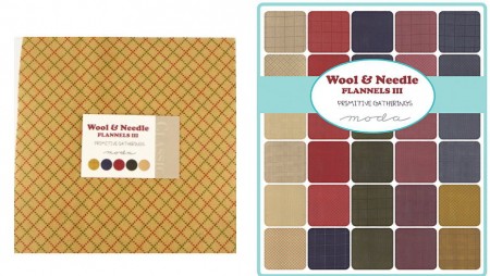 Wool Needle Flannels III Moda Layer Cakes-0