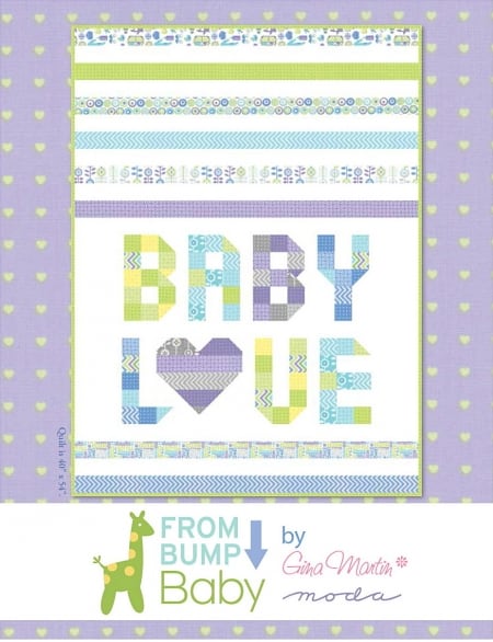 From Bump to Baby Quilt Kit-0