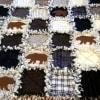 Lakeside Bears Prefringed Rag Quilt Kit-0