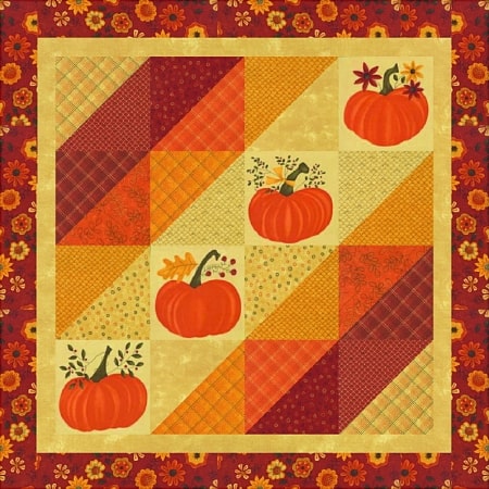 FALL BEAUTY Table Topper / Wallhanging Quilt KIT-0