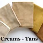 Flannel Creams FQ Bundle + BONUS: 2 Quilt Patterns-0