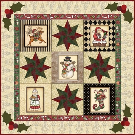 Here He Comes! QUILT KIT-0