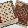 Flannel Reds & Burgundys FQ Bundle + BONUS: 2 Quilt Patterns-18176