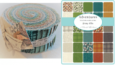 Adventures Moda Jelly Roll-0