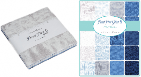 Forest Frost Glitter II 5" Charm Pack-0