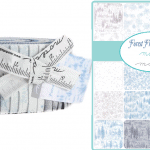 Forest Frost Glitter II Moda Jelly Roll-0
