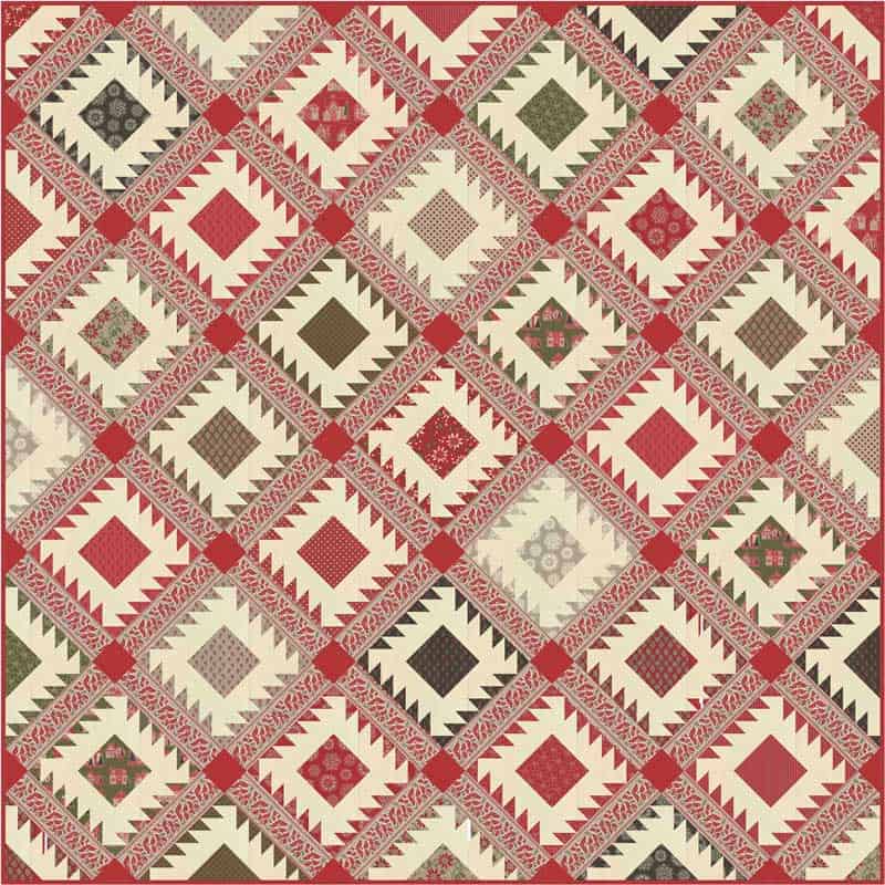 Petites Maisons De Noel Quilt Kit