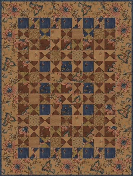 Grace's Garden Quilt Kit-0