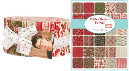 Petites Maisons De Noel Moda Jelly Roll-0