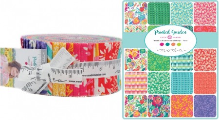 Painted Garden Moda Jelly Roll-0