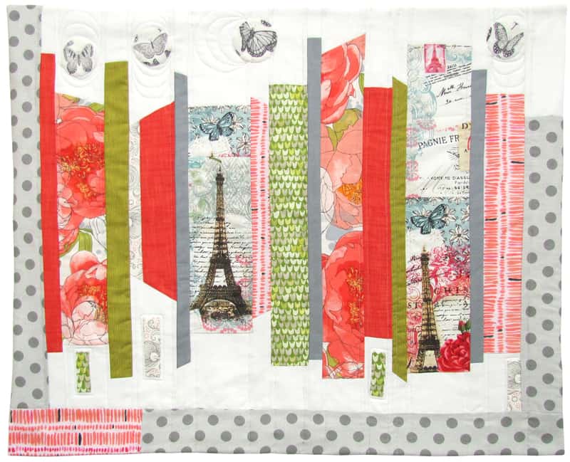 Springtime In Paris Free Quilt Pattern Jelly Rolls 2 Go