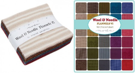 Wool Needle VI 5" Moda Charm Pack