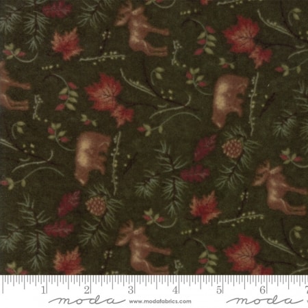 Return to Cub Lake Flannel - 6742 14F Forest-0