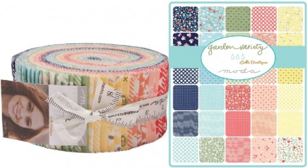 Garden Variety Moda Jelly Roll-0
