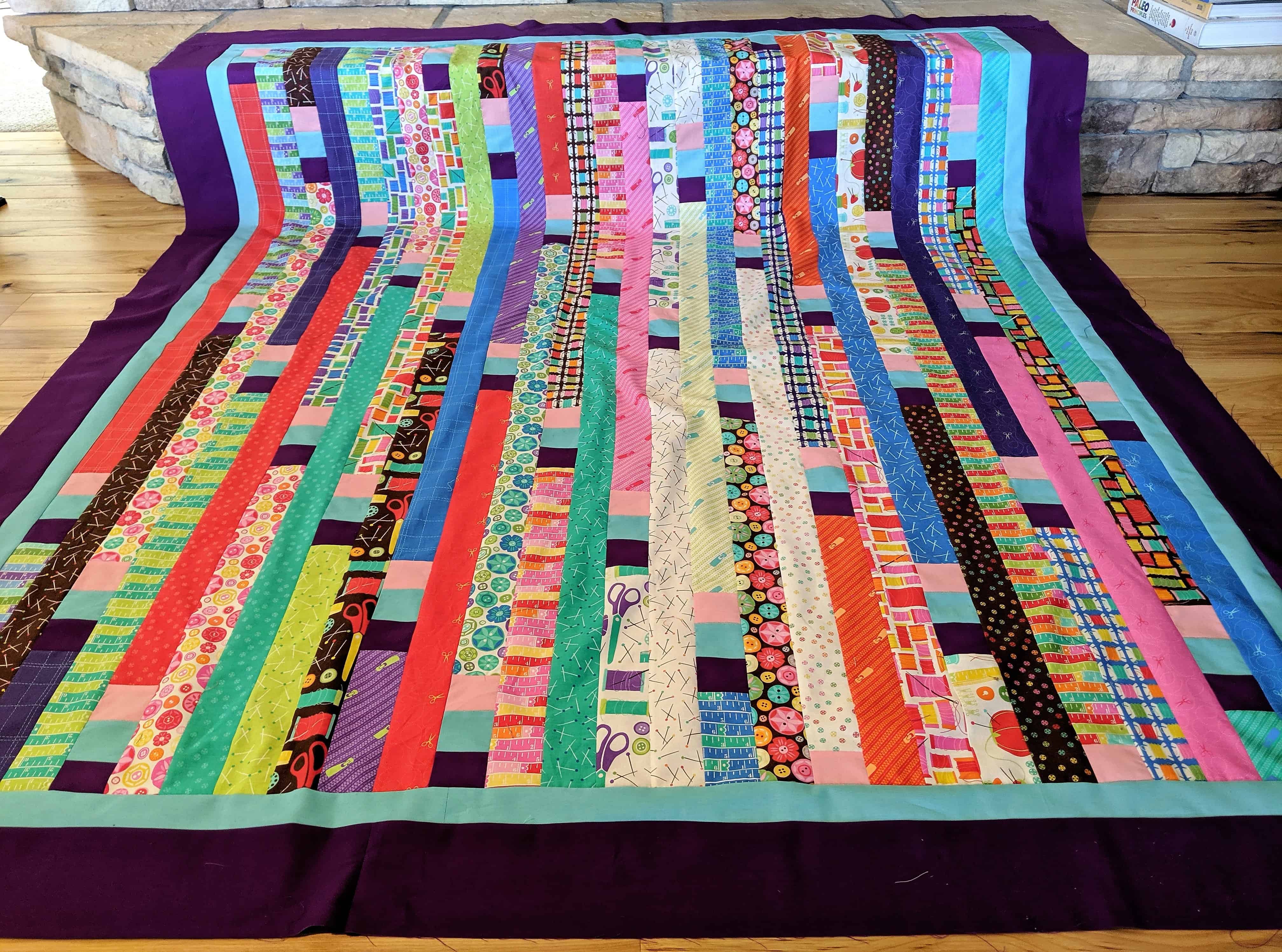 The Shop Hop Quilt Kit Jelly Rolls 2 Go