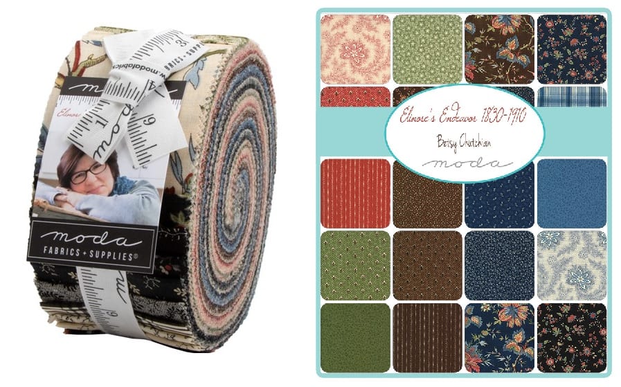 Arboretum Metallic Moda Jelly Roll